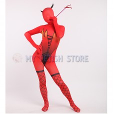 (PT001) Full Body Multi-color Lycra Spandex Pattern Bodysuit Cosplay Zentai  Suit Halloween Fancy Dress Costume 